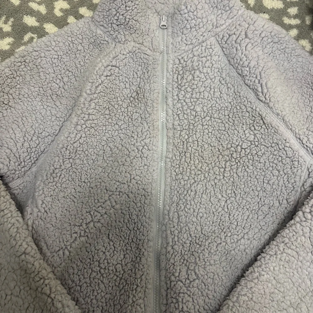 Fashion Nova Plush Lavender Jacket - Picture 2 of 5